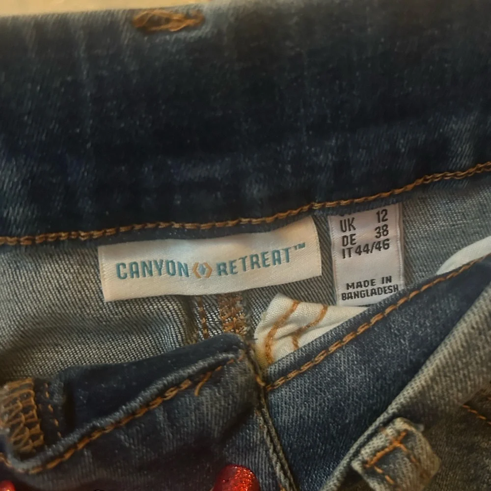 NWT Canyon Retreat Long Denim Skirt | Classic Long Blue Jean Skirt Size 8 - Picture 7 of 10